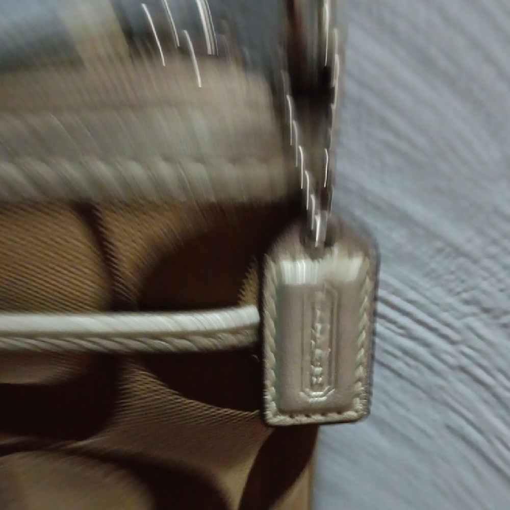 Coach Tan and Brown Crossbody Bag - Picture 6 of 7